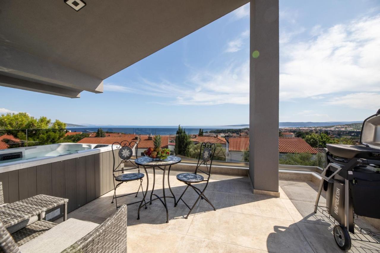 Luxury Villa Adria Apartments Krk Town Exteriör bild